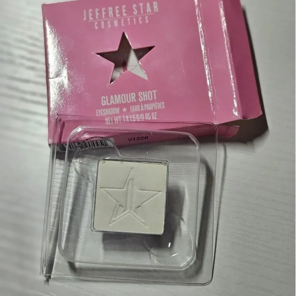 Jeffree Star Cosmetics Eyeshadow Glamour Shot ~ New ~ Ivory White